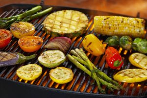 legumes e vegetais para grelhas
