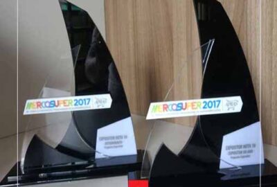 Santa Massa Conquista 2 Prêmios na Feira MERCOSUPER 2017
