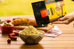 receitas farofa tradicional farofa picante santa massa