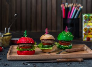 receita mini-hamburguer