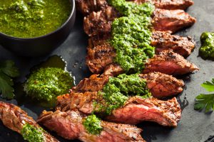churrasco e chimichurri