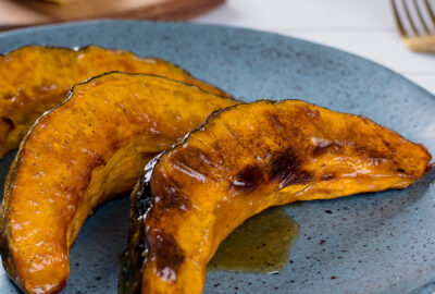 Receita de abóbora assada com mel