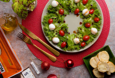 Receita de Guirlanda Caprese
