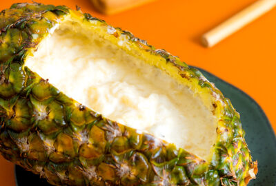 Receita de Molho de abacaxi com Pão de Alho Tradicional